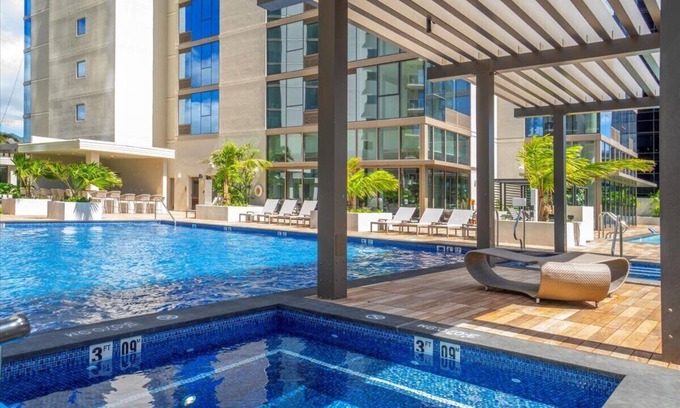 Ala Moana Condo | Sky Ala Moana 2307: 1 BR, 1 BA in Honolulu, Sleeps 4