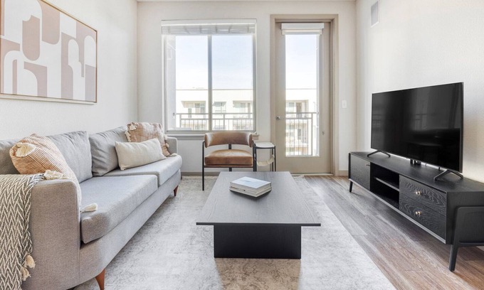 West Colfax Apartment | Sleek Sloan's Lake 2BR w/ Deck, Gym & Game Room, near Park, by Blueground