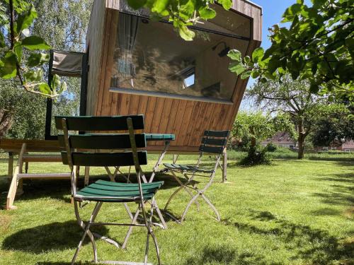 Steinbergkirche House | Sleep Space 02 - Green Tiny Spot Geltinger Bucht