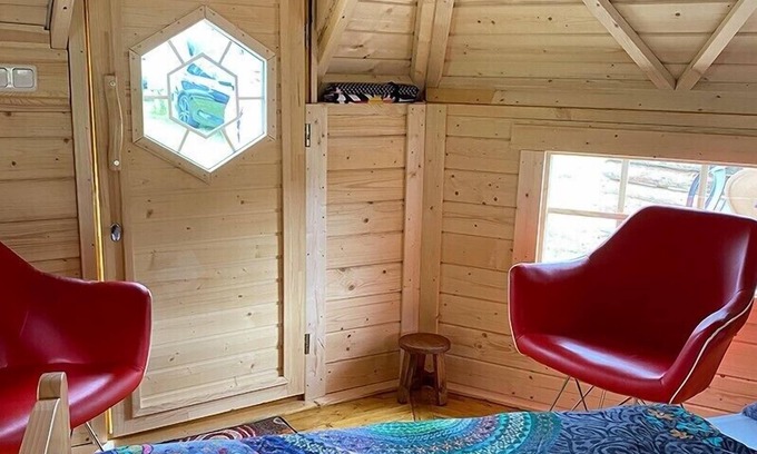Wahlhausen Apartment | Sleeping hut, hexagonal cottage, 1 bedroom, max. 2 persons