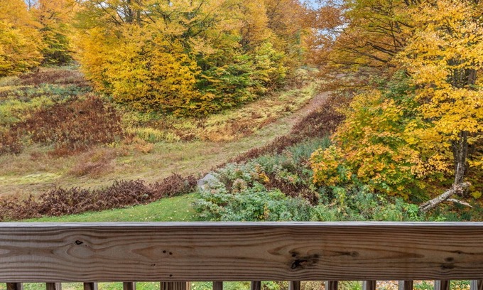 Bolton Valley Condo | Slopeside condo near lift w/mountain views