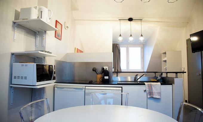 Cherbourg-en-Cotentin Apartment | Smart Appart Cherbourg La Rose des vents