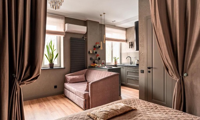 Oktyabrsky District Apartment | SO Stylish downtown apt near Minsk Railway Station