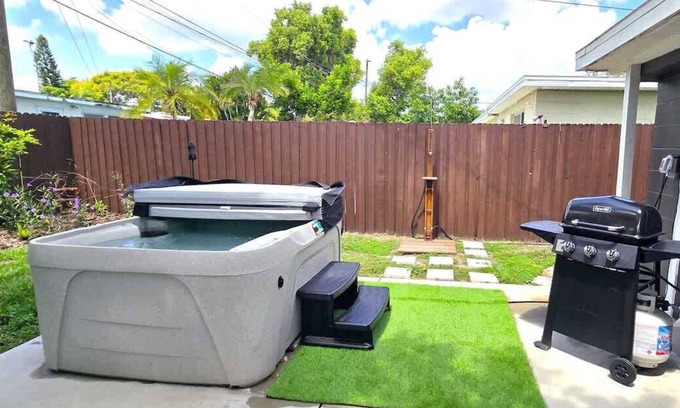Orange Lake Village House | Soothing Spa, Patio, Games & Grill @ Mystic Haven