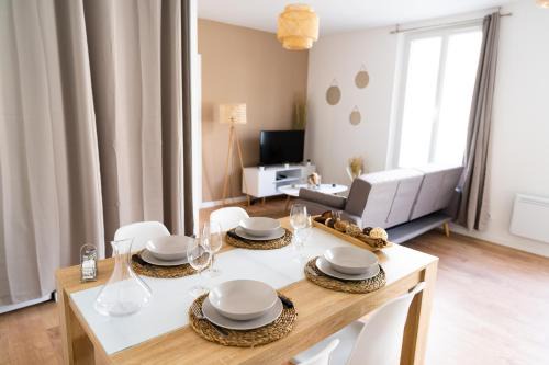 Saumur Apartment | Spacieux appartement avec parking privé à Saumur