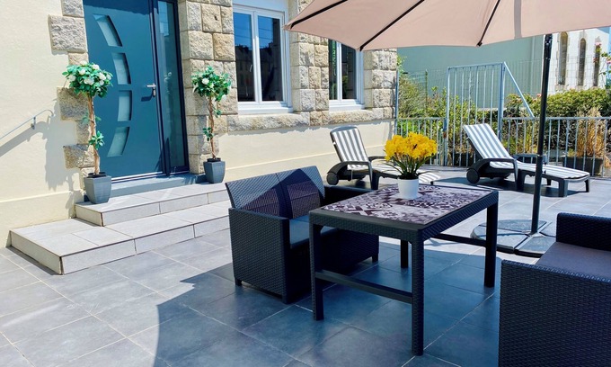 Quimperle Apartment | Spacieux Appartement Terrasse en Plein Centre de Quimperlé