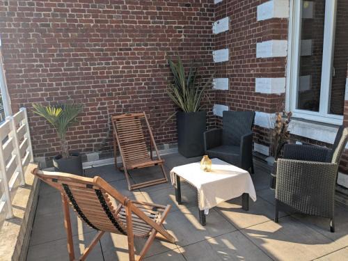 Mesnil-Val-Plage Apartment | Spacieux apt avec terrasse proche plage