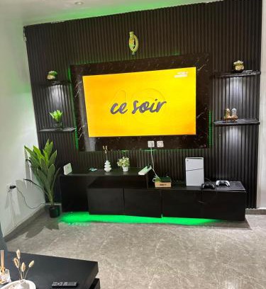 Douala Apartment | Spacious 2beds, 2 baths with panoramic view on balcou