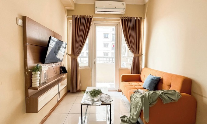 Central Jakarta Apartment | Spacious 2Br With Working Room At Grand Palace Kemayoran Apartment