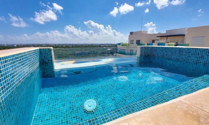 Ejidal Apartment | Spacious 3BR PH w/Private Pool & Lux Amenities