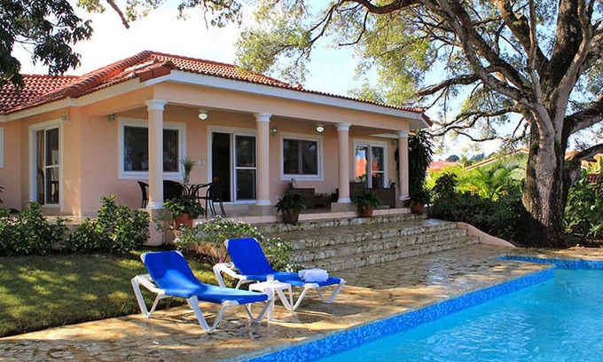 Urbanizacion Tavarez Villa | Spacious complex in gated Sosua residence, with sports courts, near beach&shops