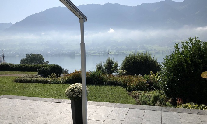 Wilen Villa | spacious detached villa with large garden above the Lake of Sarnen