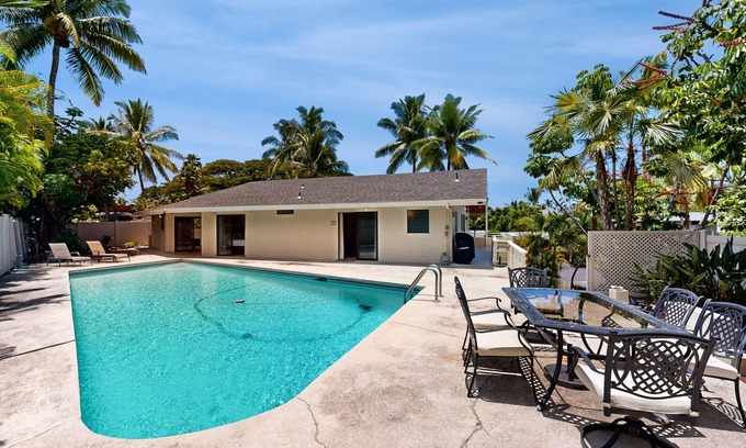 Keauhou House | Spacious getaway with shared pool & screened lanais - conveniently located