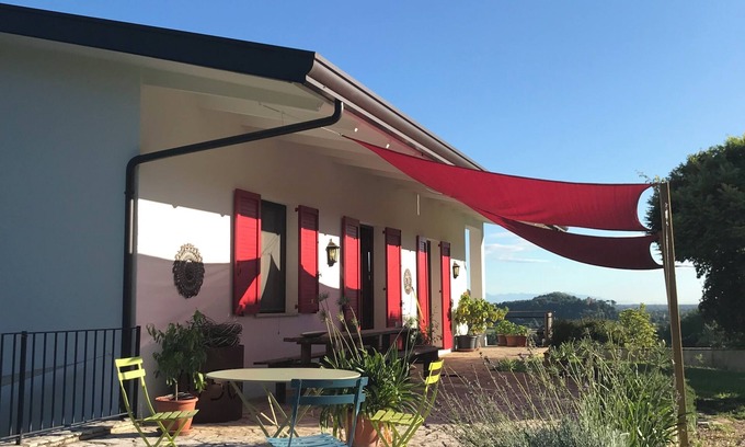 Teolo House | Spacious house nestled in the green Euganean Hills near Padua.