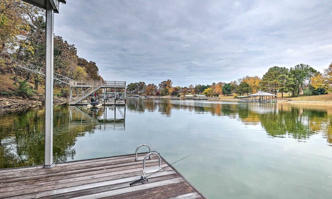 Winchester House | Spacious Lakefront Retreat w/Hot Tub + Dock!