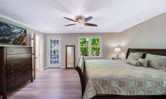 Northeast Raleigh House | Spacious, Serene 3-bedroom House with AC in Raleigh