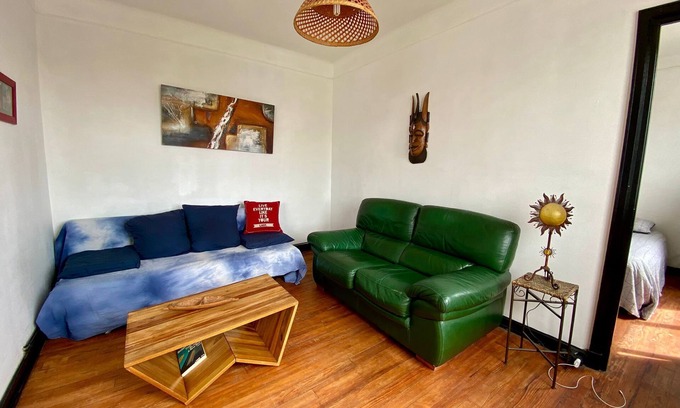 Lorient Apartment | Spacious T2 with Unobstructed View