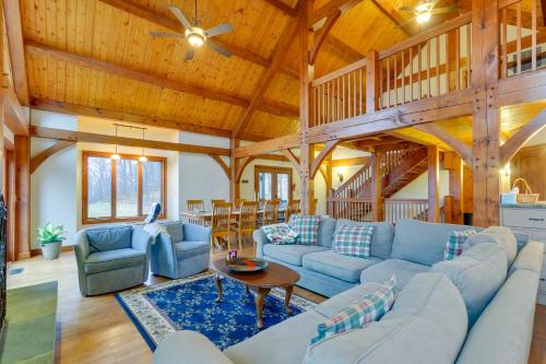 Millville House | Spacious Virginia Vacation Rental with Yard and Sauna