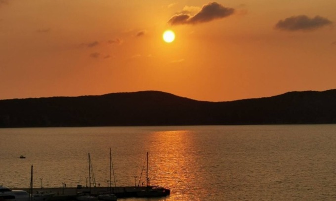 Pylos Apartment | Spacius double room apartment 64 sqm fully equipednMagnificent sunset & sea view