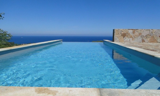 Corbara Villa | Splendid architect-designed villa above Ile Rousse with 180° sea view