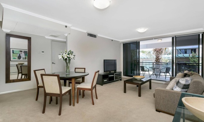 St. Leonards Apartment | St Leonards- HERB1 - Herbert Street - Stylish 1BR with Balcony Parking in the Heart of St Leonards