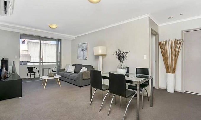 St. Leonards Apartment | St Leonards- L1101 Atchison Street - Bright 2BR Near St Leonards Station | Walk to Cafes Shops