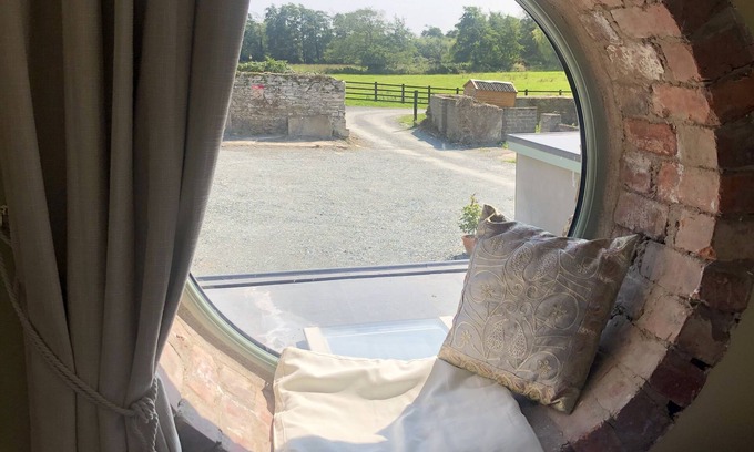 County Louth House | Stables in countryside courtyard