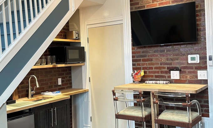 Babe Denny House | Stadium Stays #7. Three city blocks from Lucas Oil stadium with Free Parking.