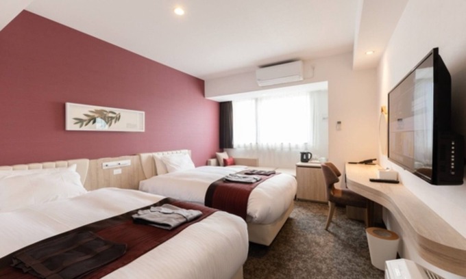 Kashiwa Hotel | Standard twin Nonsmoking vs|Standardroom on/Kashiwa Chiba