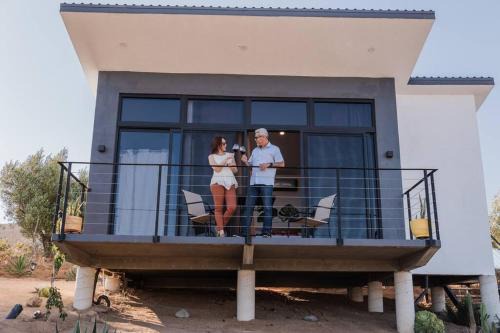 Valle de Guadalupe Bed & Breakfast | Starlight bungalow Queen 5