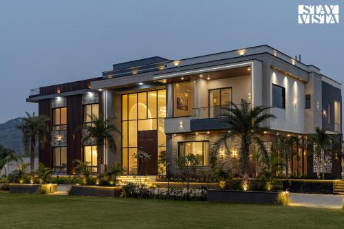 Rajawas Villa | StayVista at Priana - A luxury Pool Villa with Gym
