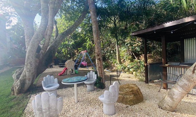 Espinosa Cottage | Step to the π private pool and game room π±a really spacious and unique house.