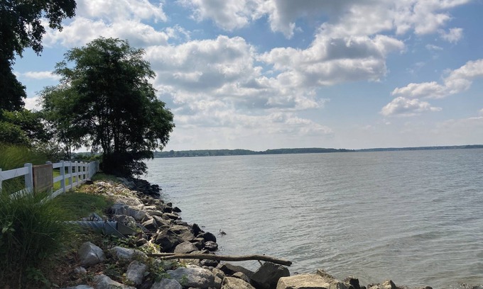 Essex Apartment | Studio apartment in water view Historic home with WiFi, separate AC/heat