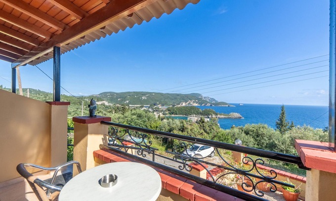 Lakones Apartment | Studio Apartment 'One Bedroom Apartment Vasillis' with Balcony, Wi-Fi and Air Conditioning