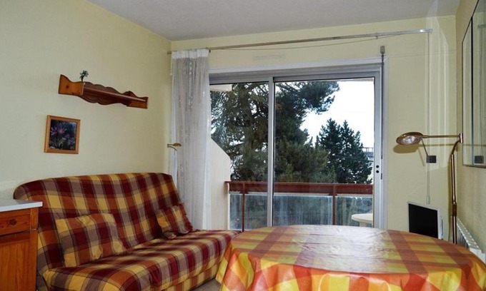 Font-Romeu-Odeillo-Via Apartment | Studio Cabine Sud avec Parking, à 300m du centre de Font-Romeu - FR-1-580-31