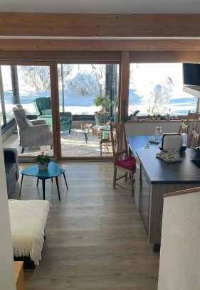 Leysin Apartment | Studio dans un chalet avec jardin privatif