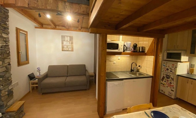 Montalbert Apartment | Studio de charme rénové aux pieds des pistes - FR-1-181-2478