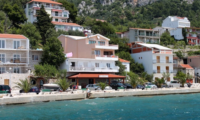 Zivogosce Apartment | Studio flat with balcony and sea view Živogošće - Porat, Makarska (AS-6699-a)
