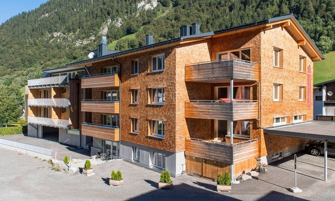 Klosterle Apartment | Studio in Austria with Panorama Sauna