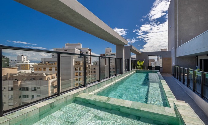 Centro Apartment | Studio in Cond. w/Pool in Floripa Ogd0401