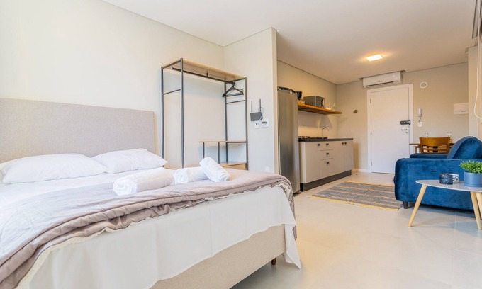 Barra Apartment | Studio Laranjeiras 700m do Parque Unipraias AF6214