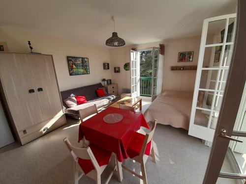 La Roche-Posay Apartment | Studio lumineux centre-ville La Roche-Posay avec WI-FI, lave-linge, lave-vaisselle, animaux admis - FR-1-541-131