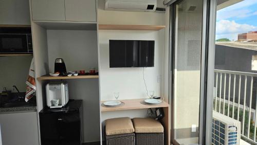 Santo Amaro Apartment | Studio Music - ao lado do metrô Alto da Boa Vista - ABV106