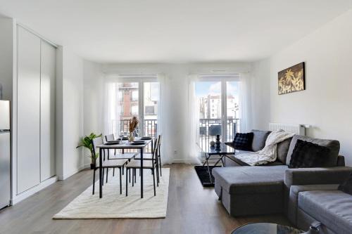 Saint-Ouen Apartment | Studio spacieux à 2 minutes de Paris - 4 personnes