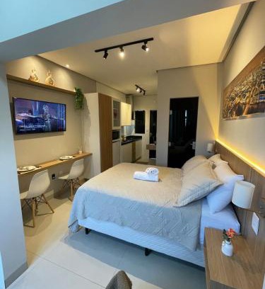 Jardim Palmeiras Apartment | Studio2 elegante e moderno perfeito para casais