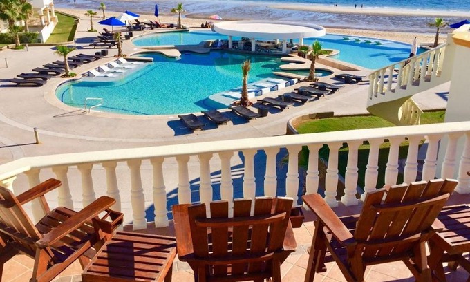 Sandy Beach Villa | Stunning 4 Bedroom Beach Villa on Sandy Beach at Las Palmas Beach Resort V14 villa