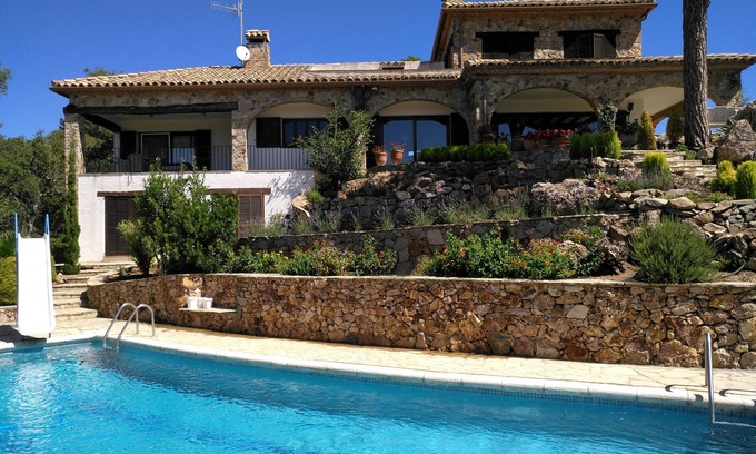 Vall-Llobrega Villa | Stunning Hilltop Villa with Private Pool and Panoramic Sea Views