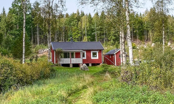 Astad House | Stunning home in Tingsryd with sauna