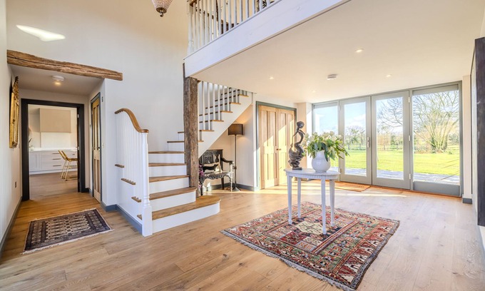 North Cadbury House | Stunning new build barn set in beautiful countryside!