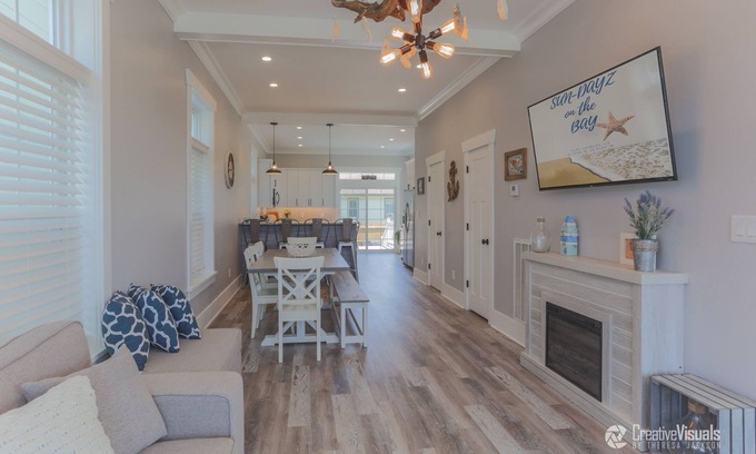 Cape Charles House | Stunning New Construction in Historic Cape Charles 3 1/2 Blocks to the Beach